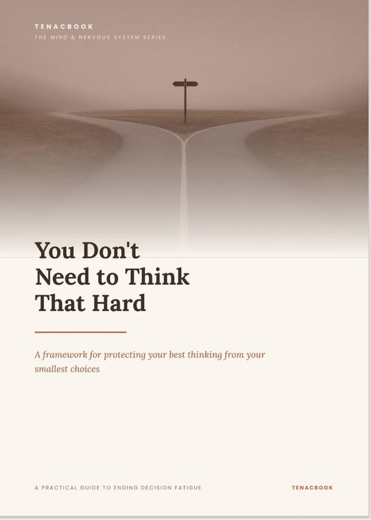 You Don't Need to Think That Hard